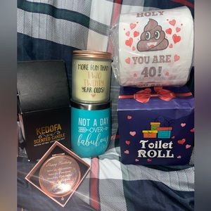 NEW birthday swag for a 40 yr old